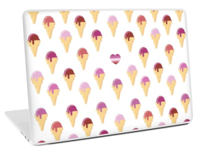 Sapphic Summer laptop cover